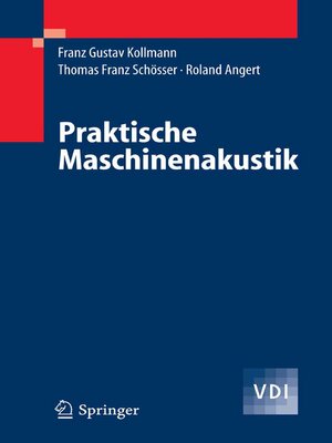 cover image of Praktische Maschinenakustik